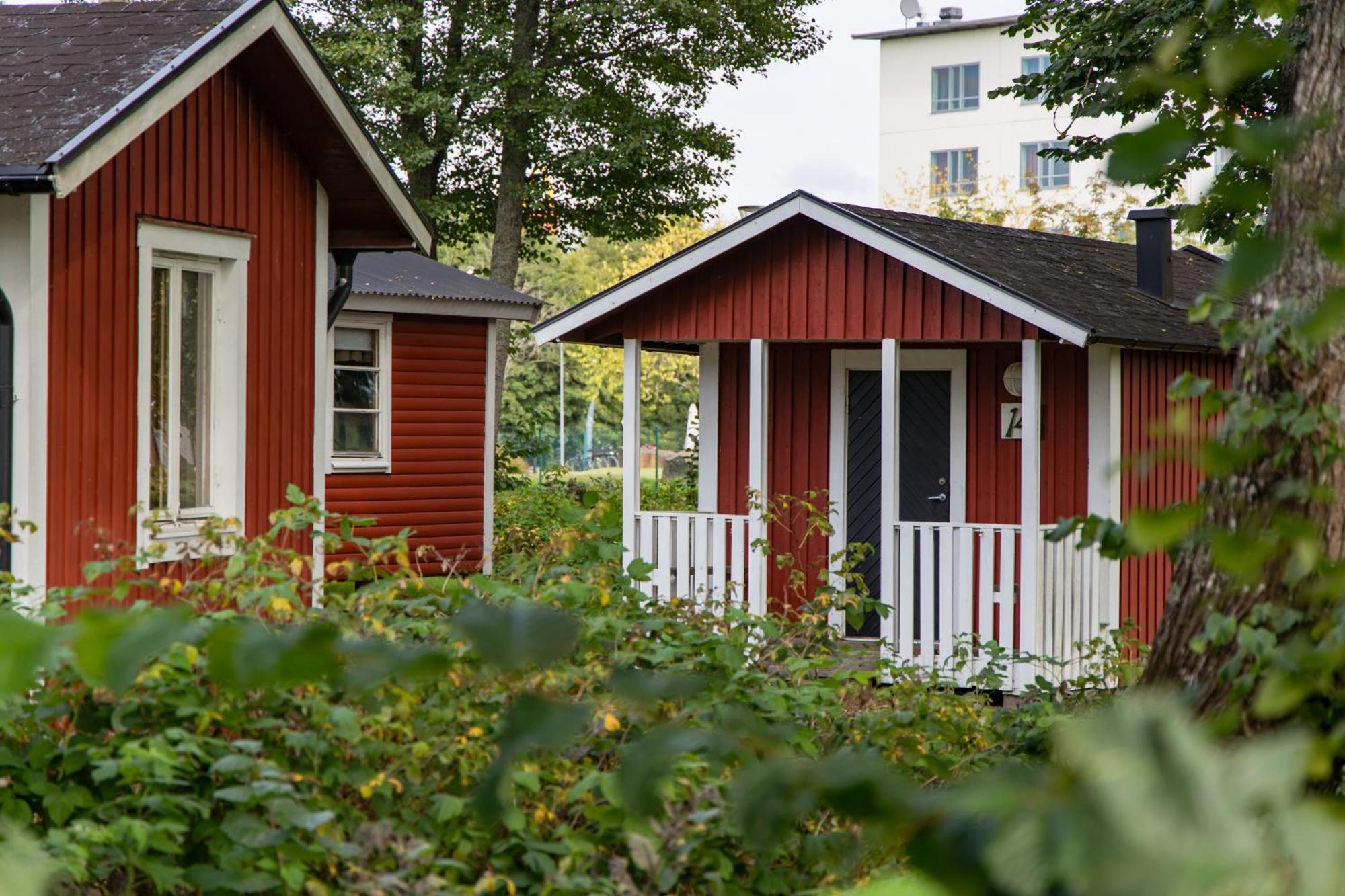 Skara Stads-Camping & Stugby Exterior foto